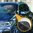thumbnail image 3 of Yayeee Car Windshield Sun Shade Universal Fit Front Visor Protector, Psychedelic Forest, 3 of 8