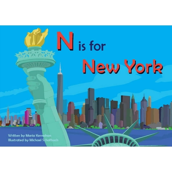 Alphabet Places N Is for New York, (Board Book)