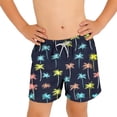 thumbnail image 7 of Edvintorg Boys Short Summer Hawaii Printed Elastic Waisted Casual Shorts with Pockets Teen Clothes for Boys Size 6-15, 7 of 7