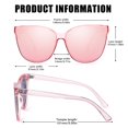 thumbnail image 2 of Gafas de Sol Polarizadas LVIOE de Ojo de Gato Sobredimensionadas para Mujer, 2 of 4