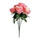 thumbnail image 1 of Bearachild Ramo de rosas artificiales de 10 cabezas, decoración de simulación, centro de de oficina en casa, rosa falsa Flores artificiales Rosa claro Bearachild HA7033-04B, 1 of 5