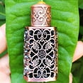 thumbnail image 2 of Yoone 3ml Exquisite Retro Style Essential Oil Bottle Glass Beautiful Embossment Essential Oil Diffuser for Girls, 2 of 6