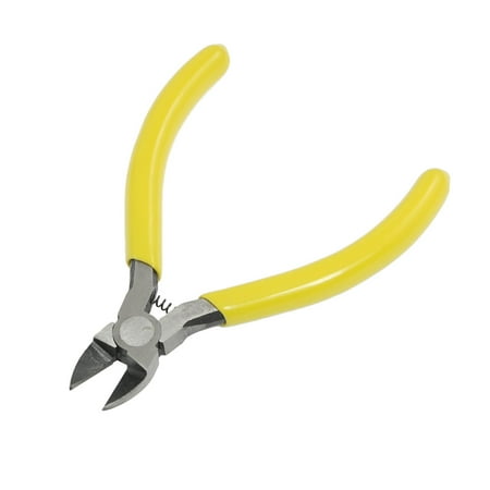 

Plastic Handgrip Jewelers Electrician Tool Diagonal Cutting Pliers 4.5