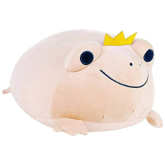 Soft Frog Plush Toys, Cute Frog Stuffed Animal Toy with Smile Face, Adorable Plushie Stretchy Pillow Gift for Women Men Kids