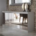 thumbnail image 2 of Manhattan Comfort Viennois 2.0 Buffet Miroir en Blanc Cassé, 2 of 5