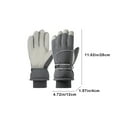thumbnail image 3 of Uutvmp Winter Ski Gloves, Waterproof Touch Screen Snow Gloves, Warm Windproof Snowboard Gloves for Skiing Hiking Cycling, 3 of 7