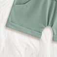 thumbnail image 6 of mgoYE Baby Girl Clothes 6-9 Months Toddler Baby Boy Clothes Summer Sleeveless Tank Top and Shorts Cute Infant Baby Boy Outfits Clothing Set|Green 2-3 Years, 6 of 7