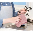 thumbnail image 2 of Utopia Towels Kitchen Bar Mops, Pack of 12, 16 by 19 Inches, 100% Cotton Super Absorbent Dusty Pink Towels, Multi-Purpose Cleaning Towels for Home and Kitchen Bars, 2 of 8