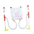 thumbnail image 2 of DYNWAVECA Fertilizer Spreader Fertilization Tool Efficient Large Capacity Knapsack Type Manure Application Fertilizer Dispenser for Farm Double PVC Tube, 2 of 10