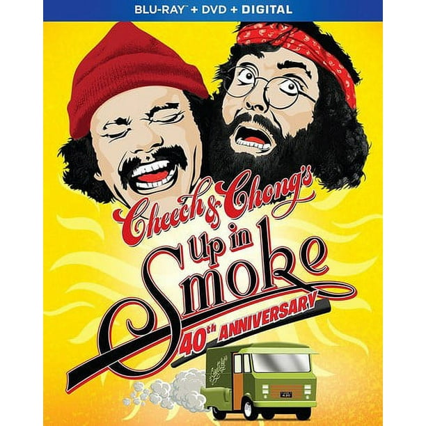 Cheech & Chong'S Up in Smoke (40th Anniversary) [BLU-RAY] avec DVD, Anniversaire Ed, Copie Numérique, Dolby, Système de Théâtre Numérique, Doublé, Sous-Titré, Écran Large, 2 Pack, Ac-3/Dolby Digital