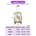 thumbnail image 5 of Pomeranian Hello Spring Time Flower Floral Nature Travel Luggage Cover Pom Dog Lover Gifts Suitcase Dust Protective Decor - 02031, 5 of 5