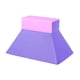 thumbnail image 2 of Tabla de equilibrio para porristas, soporte para entrenamiento de acrobacias, tabla de equilibrio atlética versátil, fuerza central para ejercicios de rosa púrpura, 2 of 5