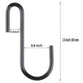 thumbnail image 4 of Paquete de 40 en S Resistentes, en Forma de S para Colgar Ropa, Colgantes de Metal para Cocina y BañO, 4 of 5