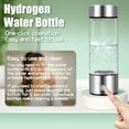 thumbnail image 7 of Hydrowata Hydrogen Water Bottle, 4000 Ppb H2next Hydrogen Water Bottle Generator, Alive Blue Water Bottles, Portable Glass Bottles for Home Office, Travel (1 PCS), 7 of 7