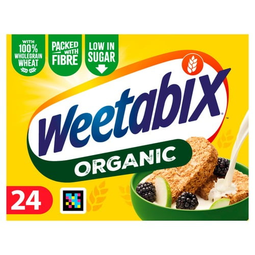 Weetabix Organic Cereal 24's, British Import (Pack of 3)