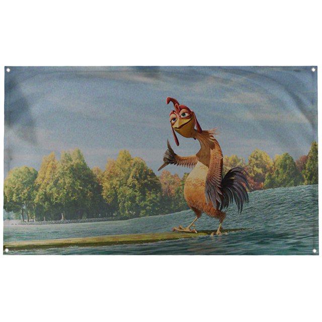 Arte de Pared Banderas Banger Chicken Joe Surf's Up 91x152 cm