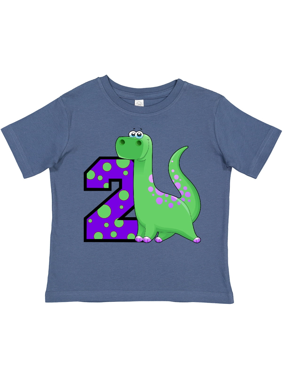 Inktastic 2nd Birthday Dinosaur Toddler 