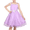Purple, variant on Flower Girls Dress Tulle Spaghetti Strap Pearl Ruffle Hem Wedding Bridesmaid Green 3 Years