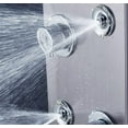 thumbnail image 2 of Zovajonia Shower Panel Tower System , Stainless Steel Shower Tower with Multi-Functions, Waterfall Showerhead, Massage Shower Jets,  Rain Shower System Brushed Nickel, 2 of 11