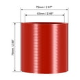 thumbnail image 2 of Unique Bargains 63mm 2.48' ID Universal Auto Straight Silicone Coupler Turbo Pipe Replacement 76mm Red, 2 of 4