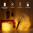 thumbnail image 4 of Versatile LED Real Wood Book Lamp - Portable Reading Lantern with Hanging Strap and USB Cable for Emergencies, Photography, and Outdoor Use, 4 of 5