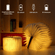 thumbnail image 4 of Lámpara LED de madera auténtica para libros, correa para colgar y cable USB, linterna de lectura versátil, accesorio de fotografía o linterna, luz portátil para emergencias y uso en exteriores Fokelyi 2035181-3, 4 of 9