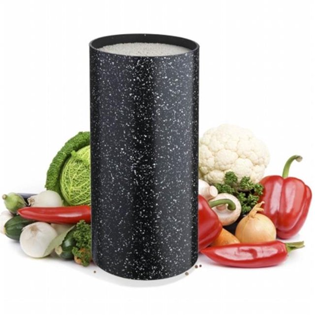 FNT 80081 8.5 in. Universal Knife Block - Black