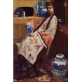 thumbnail image 1 of 24"x36" Gallery Poster, James Abbott McNeill Whistler Purple and Rose The Lange Leizen of the Six Marks, 1 of 1