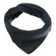 thumbnail image 5 of Pañuelo cuadrado de satén con tacto de seda suave para mujer, banda para el pelo, pañuelo para la cabeza y el cuello Negro, 5 of 8