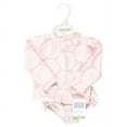 thumbnail image 2 of Hudson Baby Girls Swim Rashguard Set, Pink Doily, 12-18 Months, 2 of 4