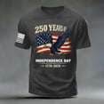 thumbnail image 4 of Leey-World American 250 Anniversary Shirt America 250th Anniversary 1776 2026 250 Year Men Women Kids T-Shirt(Dark Gray,L), 4 of 5