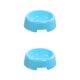 thumbnail image 4 of Greeniant Cuencos de plástico para perros pequeños, lindos y prácticos cuencos para gatos, cuenco para mascotas, fácil de limpiar, cielo azul 2Conjunto, 4 of 6