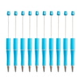 thumbnail image 3 of 10 piezas de bolígrafos con cuentas DIY Hugo Azul claro, 3 of 9