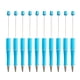 thumbnail image 3 of Juego de 10 bolígrafos con cuentas para manualidades, portátiles, para exámenes, regalos para mujeres y niños, para oficina. Azul claro, 3 of 9