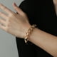 thumbnail image 1 of Pulseras para mujer, regalos para mujer, pulsera vintage sencilla con diseño ahuecado, pulsera de moda para mujer, pulsera de cadena, 1 of 5