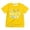 Yellow, variant on CAIXIA Easter Shirts T Shirts for Girls Rabbit Graphic Girls Shirts Size 10 Loose Fit Crewneck Casual Short Sleeve Baby Girl Tops Basic Tee Little Boys Clothes 4-5 Years