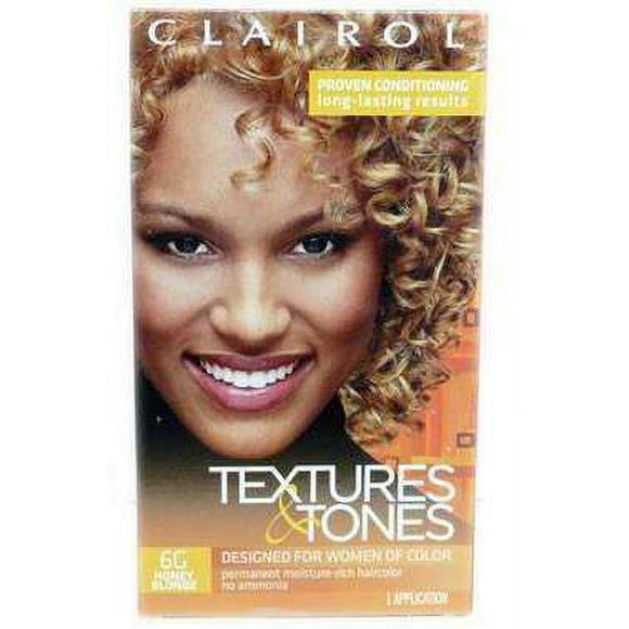 Textures & Tones Couleur de Cheveux Permanents - 6G Miel Blonde