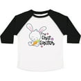thumbnail image 3 of Inktastic My 1st Easter with Cute Bunny and Carrot Boys or Girls Toddler T-Shirt, 3 of 5