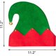 thumbnail image 2 of Sombrero de fieltro de espíritu navideño 3 piezas accesorios de regalo de fiesta JAMW Sencillez, 2 of 5