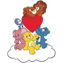 Care Bear Family Care Bear Cartoons Customized Wall Decal - Custom Vinyl Wall Art - Personalized Name - Baby Girls Boys Kids Bedroom Wall Decal Room Decor Wall Stickers Decoration Size (40x20 inch)