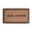 Home Sweet Home Scalloped, variant on 16" X 28" Coir Mats - Sweet Home Check