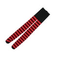 thumbnail image 4 of BERTDOMD 2 Pairs Christmas Stockings Fashion Xmas Party Long Tube Socks Costume Accessory Party Decor Pantyhose for Women Girls (Red Black Stripes), 4 of 6