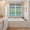Gray Green Mint Green, variant on Grey White Boho Kitchen Curtains Window Panels, Vintage Ethnic Tribe Abstract Art Insulated Window Treatment Curtain, Grommet Curtains for Bedroom/Living Room/Bathroom, 2 Piece 27.5"Wx39"L