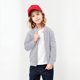thumbnail image 3 of Gibobby Chamarra de manga larga para bebéChaqueta de abrigo de invierno de manga larga para niños pequeños y niñas, abrigo deportivo de béisbol con bolsi(Gris, 18-24 Meses), 3 of 4