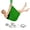 Fruit Green, variant on Miumaeov Aerial Silk Yoga Hammock Hanging Swing with Extension Straps and Carabiners For Inversion Exercises (9.19*4.92ft)
