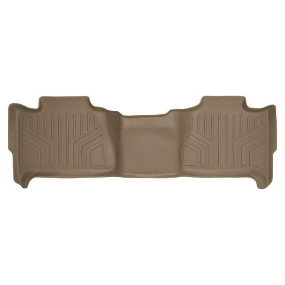 Custom Fit Floor Mats 2nd Row Liner for 2007-2014 Chevrolet Tahoe, Tan