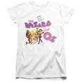 thumbnail image 4 of The Wizard of Oz Retro Logo Women's T Shirt, White, Large, 4 of 4