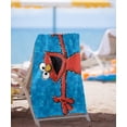 thumbnail image 2 of Sesame Street Elmo Character Officially Licensed Beach Towel 30' X 60', 2 of 6