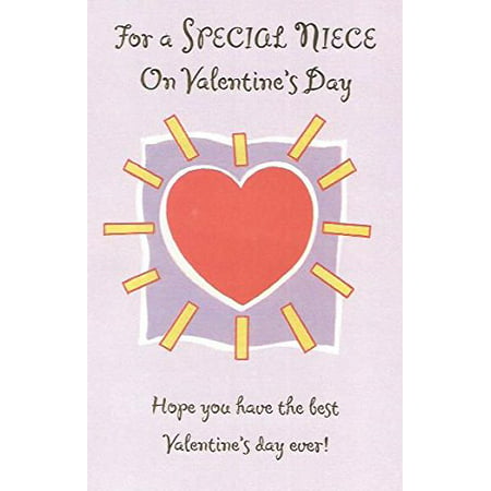 For a Special Niece on Valentine's Day Hope You Have the Best Valentine's Day Ever! (V4), Cover: For a Special Niece on Valentine's Day Hope You Have the Best.., By Magic Moments Ship from