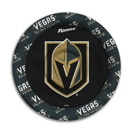 YouTheFan NHL Vegas Golden Knights Flimzee Bean-Bag Flying Disc